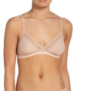 Madewell Michelle mesh trimmed bralette